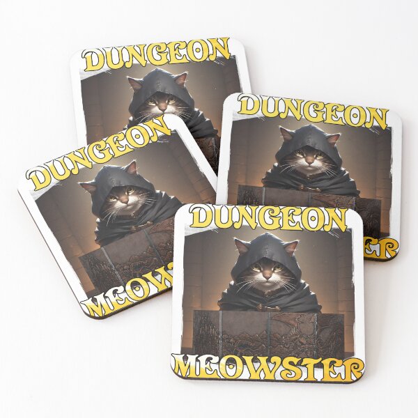 Item preview, Dungeon Meowster designed and sold by Saving Throw Designs.