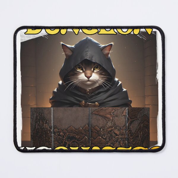 Item preview, Dungeon Meowster designed and sold by Saving Throw Designs.