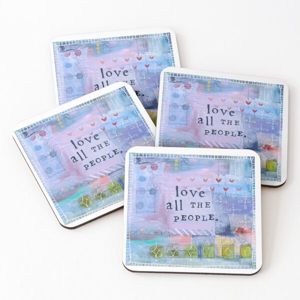 Item preview, Love all the People designed and sold by indigopenny.