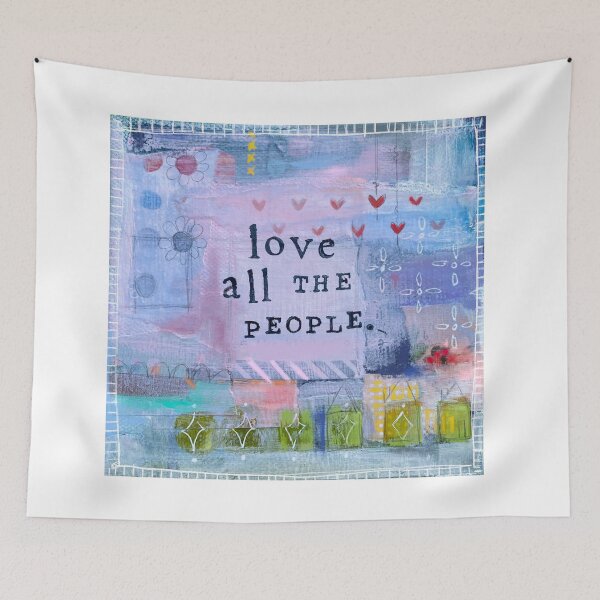 Item preview, Love all the People designed and sold by indigopenny.
