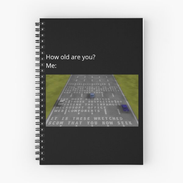 Item preview, How Old Are You? Dev Hunter Racing Game Easter Egg Meme designed and sold by GEEK_out.