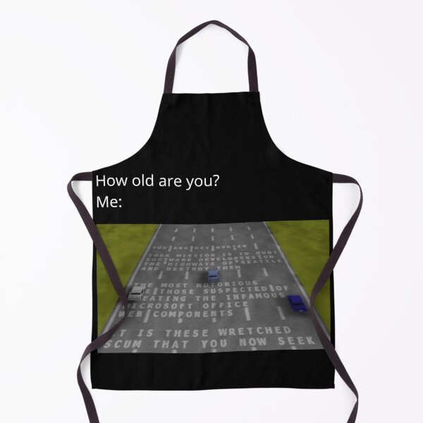 Item preview, How Old Are You? Dev Hunter Racing Game Easter Egg Meme designed and sold by GEEK_out.