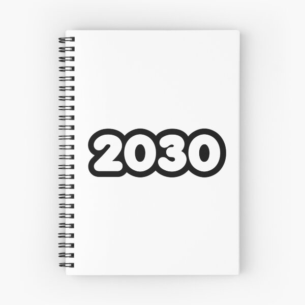 Item preview, 2030 in bold outline designed and sold by Memes N Lore .