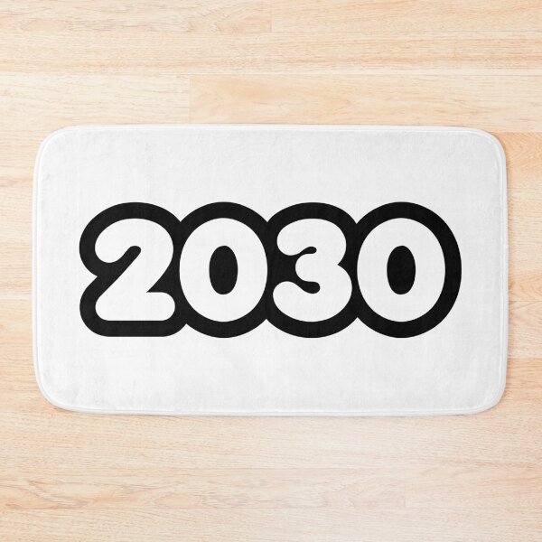 Item preview, 2030 in bold outline designed and sold by Memes N Lore .