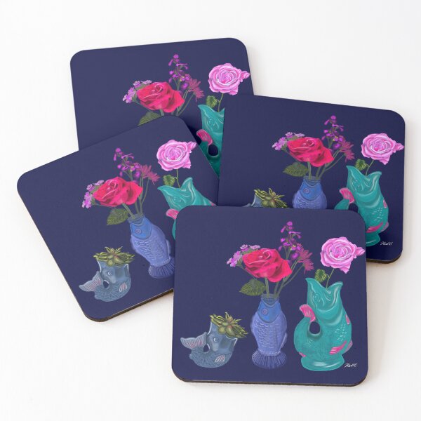 Item preview, Fish Vase Combo-Navy designed and sold by deblevart.