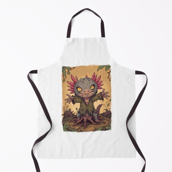 Item preview, Cute Axolotl Forest Monster designed and sold by RetroPop23.