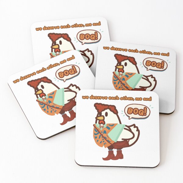 Item preview, We Deserve Each Other, Me and Boq Chicken | Wicked Movie designed and sold by Sierra Hendershot.