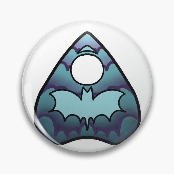 Item preview, Blue Bat Ouija Planchette designed and sold by sleepyheadedbb.