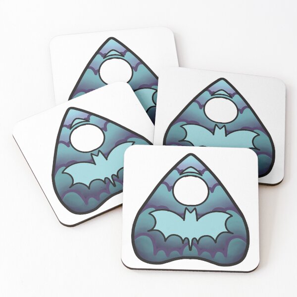 Item preview, Blue Bat Ouija Planchette designed and sold by sleepyheadedbb.