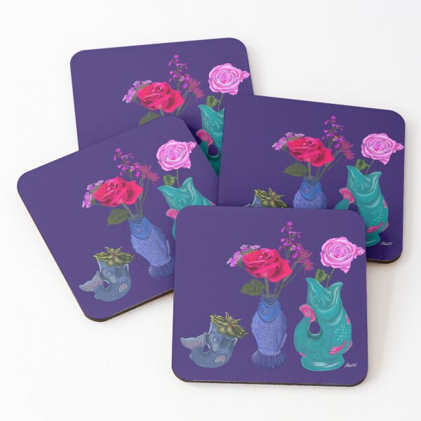 Item preview, Fish Vase Combo-Purple designed and sold by deblevart.