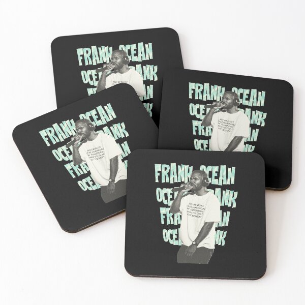 Item preview, Frank Ocean Singer Microphone Stage Typography Vibes designed and sold by kingofshaman123.