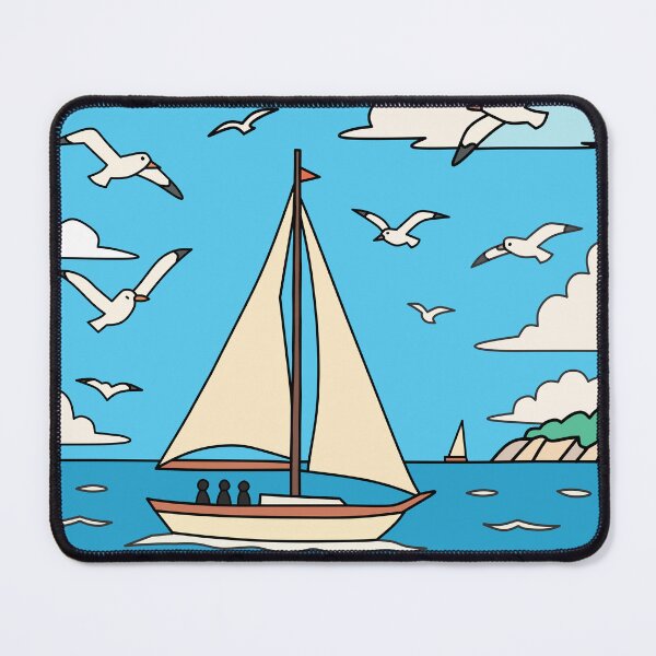 Item preview, Sailboat Symphony designed and sold by HasifArtCollection.