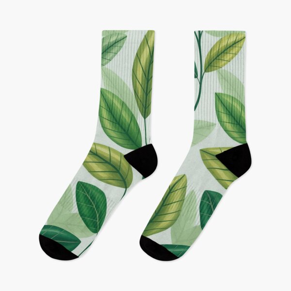 Item preview, Green Leaf Harmony Pattern Design designed and sold by signshirtz.
