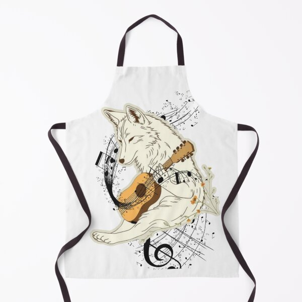 Item preview, Wolf Playing Guitar – Fun Animal and Music Lover Design designed and sold by Naturalite19.