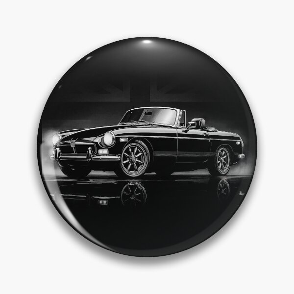 Item preview, 1968 MGB Roadster – Classic British Sports Car Art Print designed and sold by Stinky Lincy's Apparel Company.