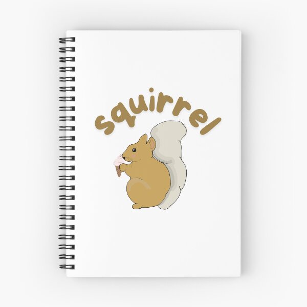 Item preview, Squirrel eating ice cream cone designed and sold by TaraPen.