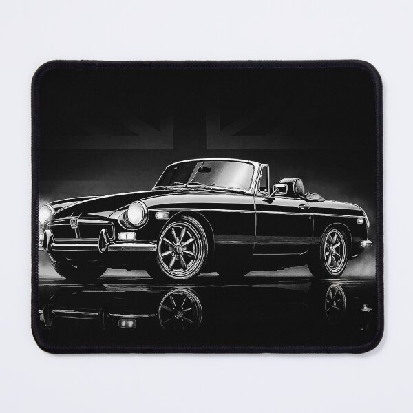 Item preview, 1968 MGB Roadster – Classic British Sports Car Art Print designed and sold by Stinky Lincy's Apparel Company.