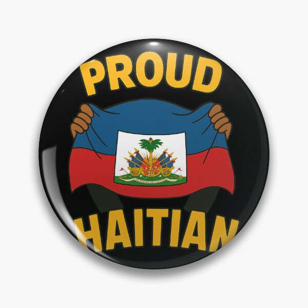 Item preview, Proud Haitian Flag Design Haitian Heritage Caribbean Roots T-Shirt designed and sold by DrawHandArt.