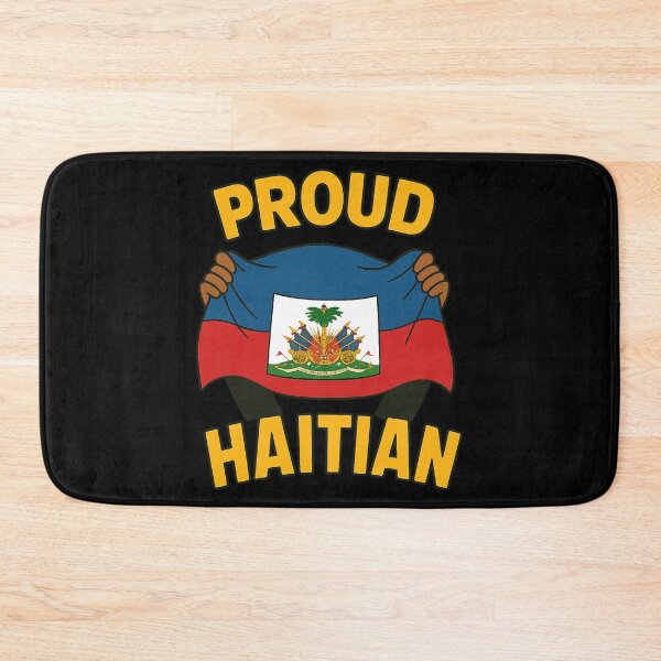 Item preview, Proud Haitian Flag Design Haitian Heritage Caribbean Roots T-Shirt designed and sold by DrawHandArt.