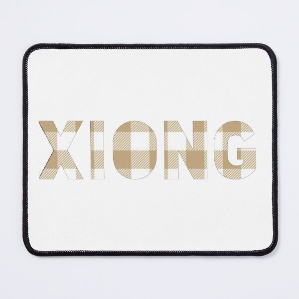 Item preview, Xiong Hmong Last Name Beige Plaid designed and sold by HliandHue.