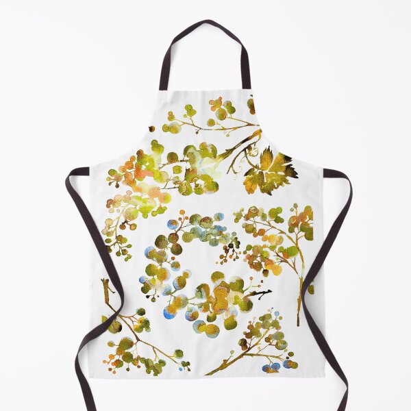 Item preview, Sommelier Vineyard Watercolor: White Wine designed and sold by Jeralyn Victoria.