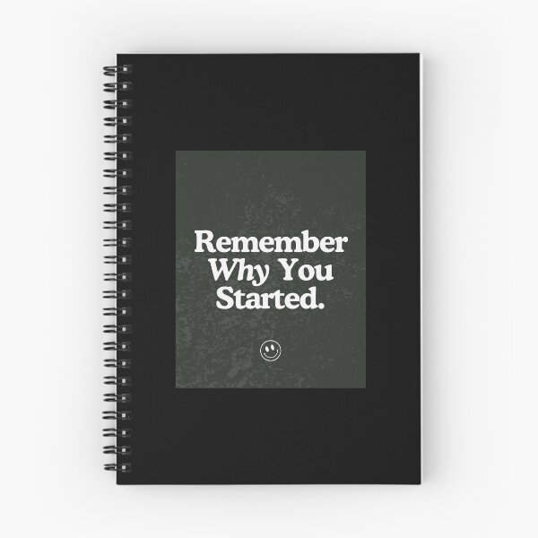 Item preview, Remember Why You Started designed and sold by Rachel Blackwell.