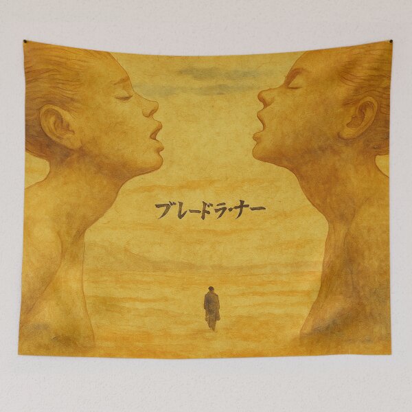 Item preview, Blade Runner 2049 Japanese Watercolor designed and sold by FilmBytes.