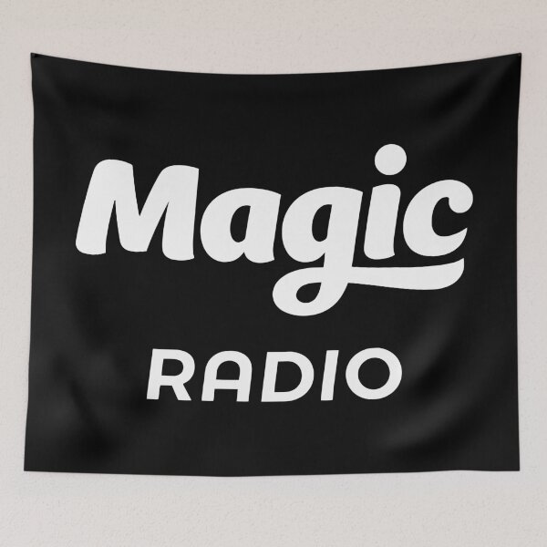 Item preview, Sky Magic Radio FM Painted Gold designed and sold by Sanelma L  Vanhala.