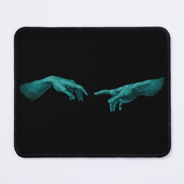 Item preview, Vintage Artistic Hands Illustration Inspired by Creation of Adam Minimalist Design designed and sold by DrawHandArt.