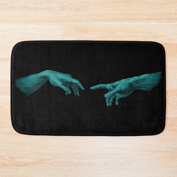 Item preview, Vintage Artistic Hands Illustration Inspired by Creation of Adam Minimalist Design designed and sold by DrawHandArt.