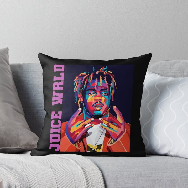 Item preview, Juice Wrld Colorful Abstract Musician Portrait designed and sold by dragonmaid269.