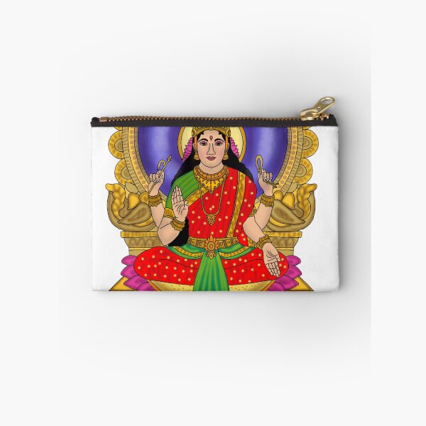 Item preview, Goddess Bhuvaneshwari Digital Painting | Hindu Cosmic Mother Artwork | Divine Spiritual Wall Art designed and sold by Harshit_Digital_Arts.