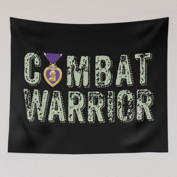 Item preview, Purple Heart Combat Warrior designed and sold by Warrior Veteran Clothing.
