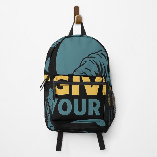 Item preview, Creepy Zombie Horror Illustration with Funny Give Me Your Money Quote designed and sold by DrawHandArt.
