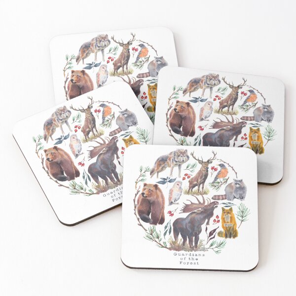 Item preview, Wild Animals in Watercolor 1 designed and sold by marknprints.