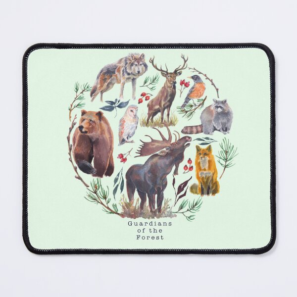 Item preview, Wild Animals in Watercolor 1 designed and sold by marknprints.