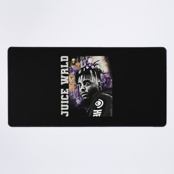 Artikelvorschau, Juice Wrld Dark Grunge Portrait mit Neon-Akzenten entworfen und verkauft von dragonmaid269.