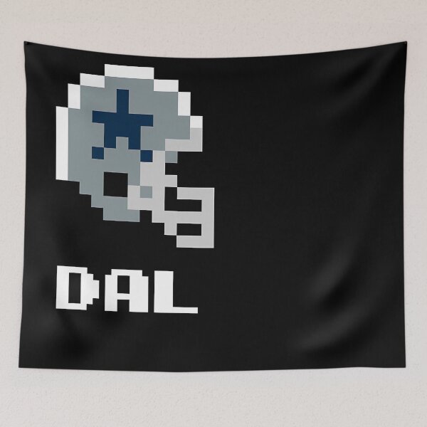Item preview, Dallas (Tecmo Super Bowl Football Helmet) designed and sold by TheoAttinger.
