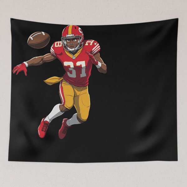 Item preview, Anime Football Player Red Jersey Chief designed and sold by TheoAttinger.