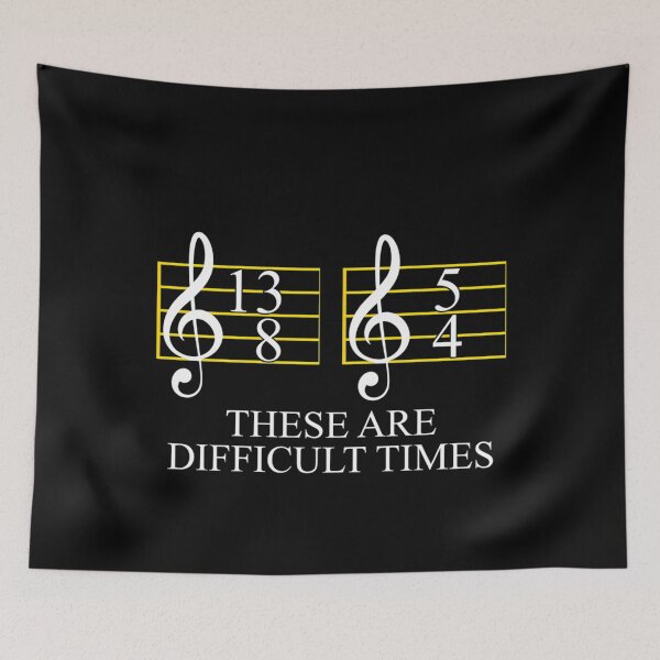 Item preview, Music These Are Difficult Times  designed and sold by KevinLoomis.