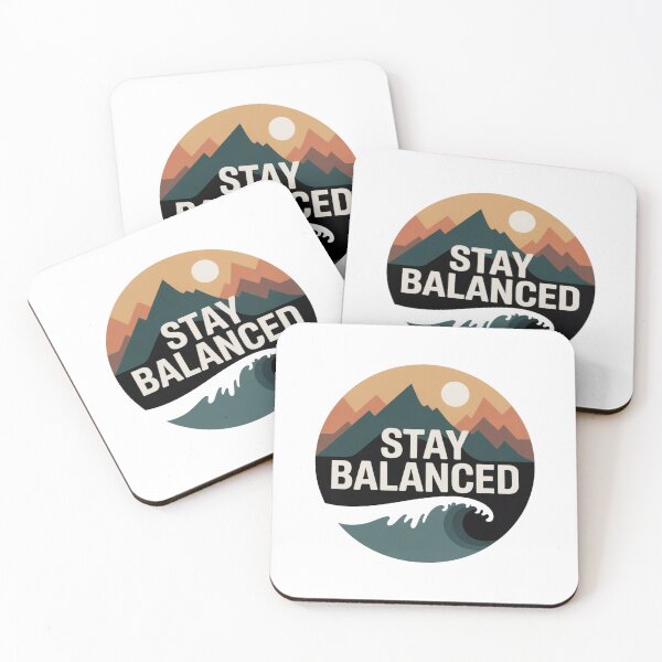 Item preview, Stay Balanced Mountain Wave designed and sold by Faridoshka.