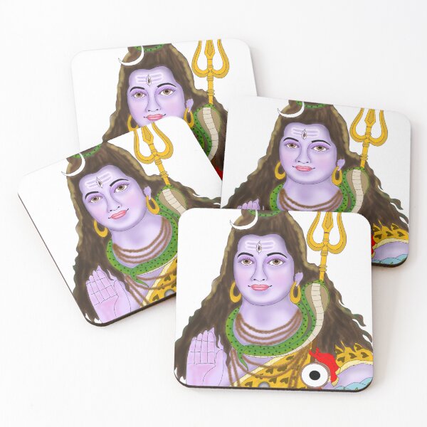 Artikelvorschau, Lord Shiva | Mahadev Digitale Kunst | Hindu-Gott der Zerstörung und Meditation entworfen und verkauft von Harshit_Digital_Arts.