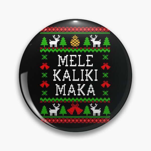 Item preview,  Mele Kaliki Maka - Ugly Christmas Sweater Style designed and sold by EldaMurazik.