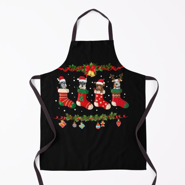 Artikelvorschau, Schnauzer Strumpf Weihnachten entworfen und verkauft von EldaMurazik.