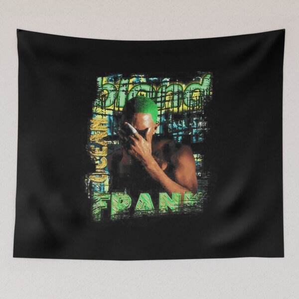 Item preview, Frank Ocean Neon Green Portrait with Urban Grunge designed and sold by kingofshaman123.