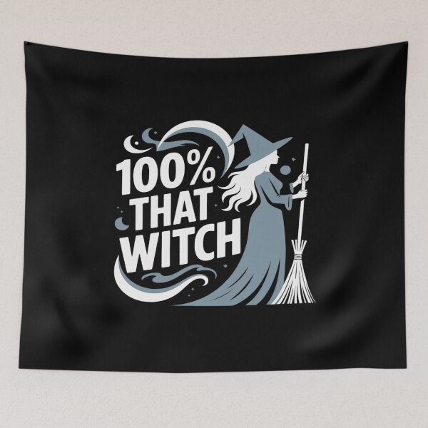 Item preview, Cute Halloween 100% That Witch designed and sold by August4Laughs25.