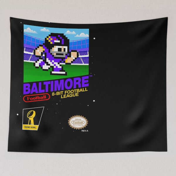Item preview, Baltimore Ravens (8-Bit Videogames Cartridge) designed and sold by Brittne6lbaum.
