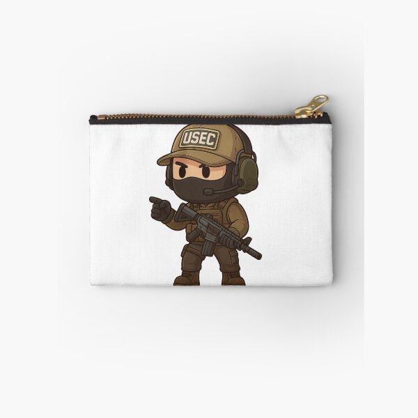 Item preview, Escape From Tarkov Chibi USEC PMC Cartoon Character designed and sold by ContTraders.