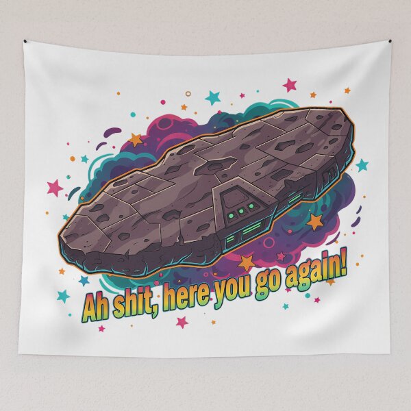 Item preview, 3I Atlas Meteorite Spaceship designed and sold by Drip stamp.
