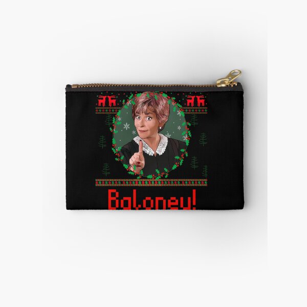 Item preview, Judge Judy Ugly Christmas Sweater - Baloney designed and sold by EldaMurazik.